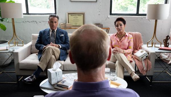 Bild 1 von 9: Billy Herrera (Andy Garcia, l.); Ingrid Herrera (Gloria Estefan, r.)