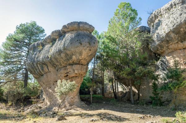 Bild 1 von 8: Mitten im Naturpark Serranía de Cuenca liegt die Ciudad Encantada, die \