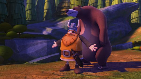 Bild 1 von 8: Weiß Halvar, wer da hinter ihm steht?