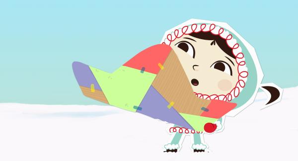 Bild 1 von 1: Inui hat von der Waldame Wiebke einen mexikanischen Sombrero-Hut geschenkt bekommen. Der macht allerdings sehr komische Geräusche.