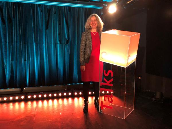 Bild 1 von 3: Diesmal zu Gast bei Campus Talks: Prof. Dr. Brigitte Helmreich.