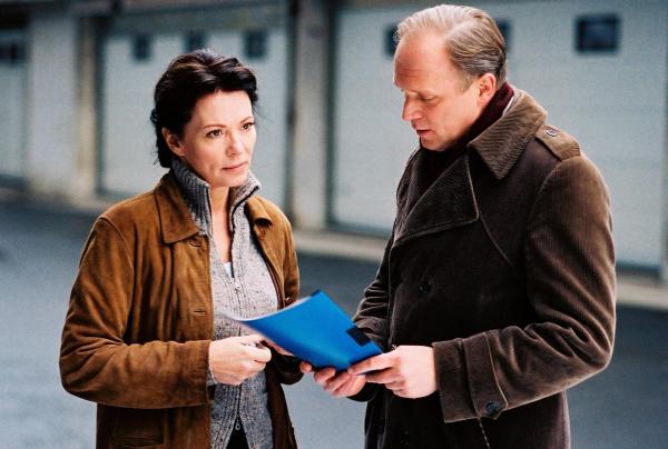 Bild 1 von 10: Im Bild: Iris Berben (Rosa Roth), Ullrich Tukur (Peter Nikolai).