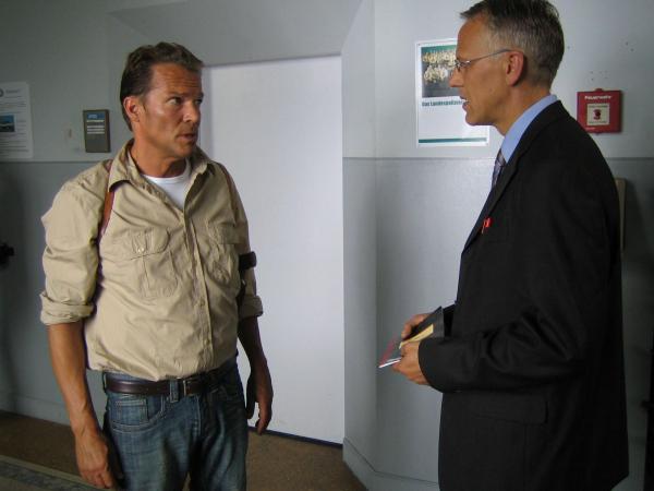 Bild 1 von 15: Zu Besuch bei Christian Tramitz (l.): Frank Leo Schröder (r.) in \