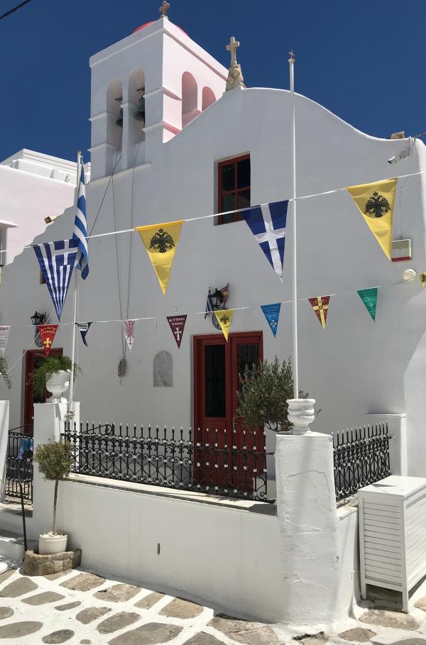 Bild 1 von 5: Sakralbau in der Altstadt von Mykonos