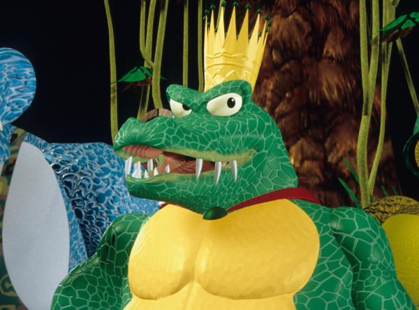 Bild 1 von 5: Donkey Kong ist ein herzensguter Affe, der keiner Fliege etwas zu Leide tut. Es sei denn, jemand bedroht seine Freunde. Dann wird der sonst gutmütige Donkey zu einem äußerst ungemütlichen Zeitgenossen.