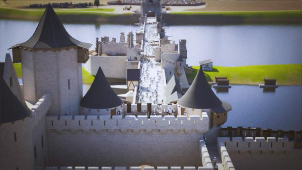 Bild 1 von 3: Die 30 000 Einwohner von Orléans leisten Widerstand, geschützt von einer der modernsten Festungen ihrer Zeit.