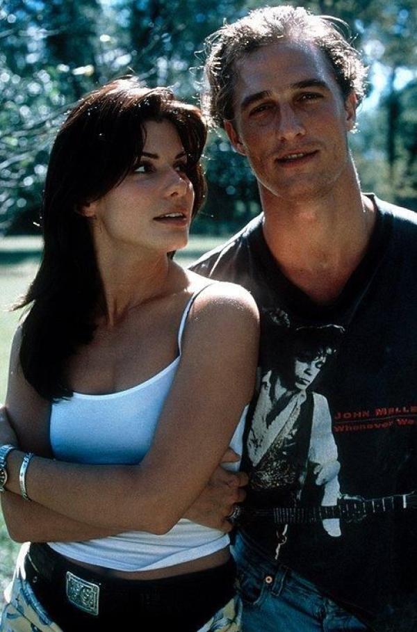 Bild 1 von 4: Ellen Roark (Sandra Bullock, l.); Jake Tyler Brigance (Matthew McConaughey, r.)