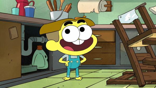 Bild 1 von 10: a) Bill bringt Gramma zum Arzt und lässt Cricket in Tillys Obhut. b) Cricket erfährt, dass Bill den unerfüllten Kindheitstraum hat, ein Turner zu werden.