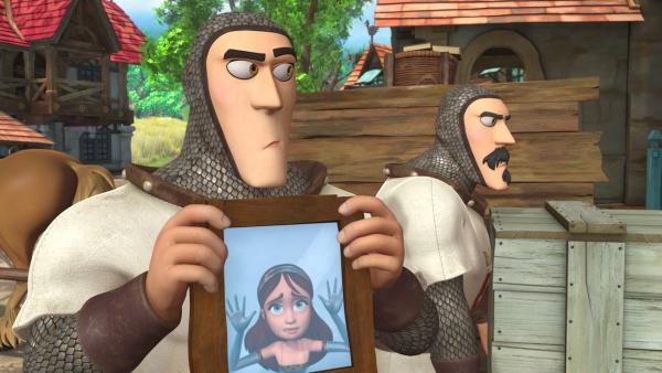 Bild 1 von 4: Noch hat keiner gemerkt, dass Marian durch einen verunglückten Zauber in einem Spiegel gefangen ist.