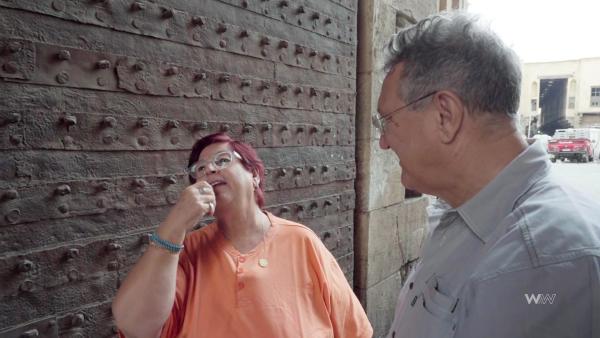 Bild 1 von 6: Im Bild: Ägypten: Bei Zahnschmerzen wird der Geist eines islamischen Heiligen mit Fürbitten angerufen, berichtet die Archäologin Nairy Hampikian.