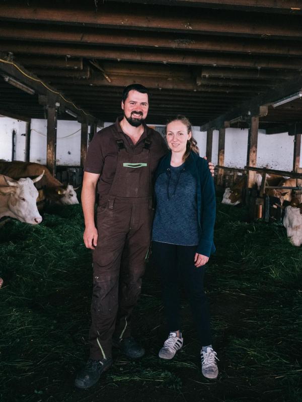 Bild 1 von 9: Im Bild: Georg und Julia Marksteiner.