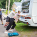 Luxus - auf dem Campingplatz