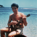 Blaues Hawaii