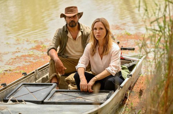 Bild 1 von 3: Im Bild: Anneke Kim Sarnau (Svenja) und Aaron Pedersen (Kalti).
