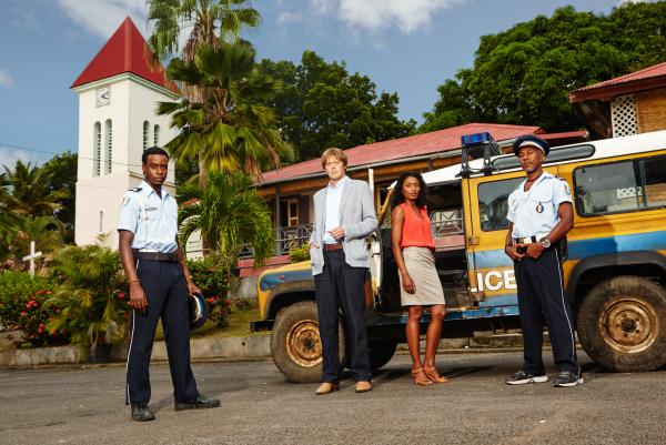 Bild 1 von 6: Fidel (Gary Carr), Humphrey (Kris Marshall), Camille (Sara Martins) und Dwayne (Danny John-Jules)