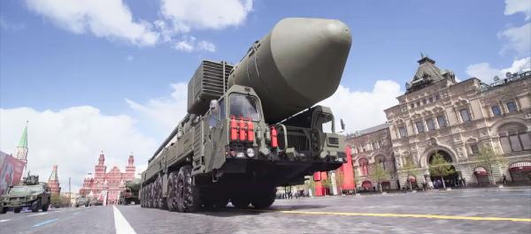 Bild 1 von 7: Russland droht mit dem Einsatz modernster Waffentechnologie wie der Interkontinentalrakete RS-24.
