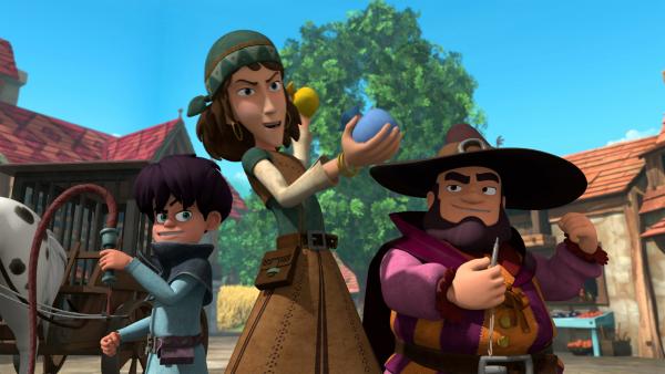 Bild 1 von 4: Das teuflische Trio wurde aus dem Gefängnis entlassen, um Robin zu jagen.