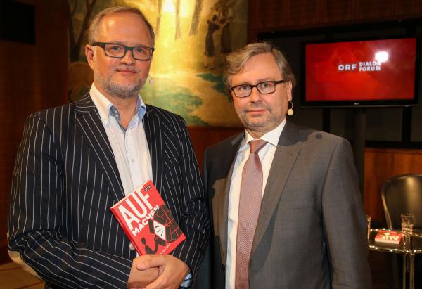Bild 1 von 2: Klaus Unterberger; Alexander Wrabetz
