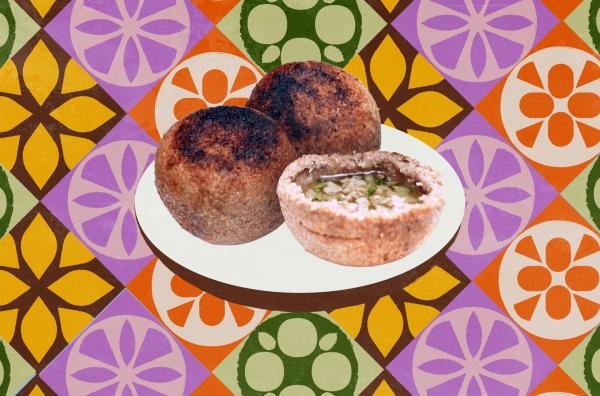 Bild 1 von 2: Die Bulgurbällchen Kibbeh sind im Libanon in verschiedenen Varianten allgegenwärtig.