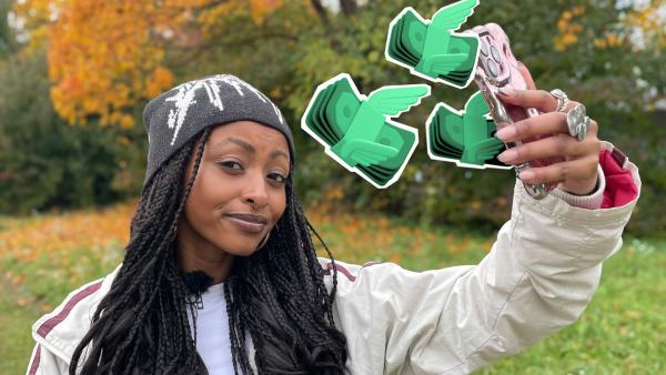 Bild 1 von 1: Schnell und einfach reich werden mit Social Media? Reporterin Luam geht der Frage nach.