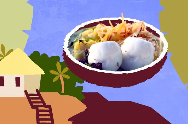 Bild 1 von 2: Mangos, Kartoffeln, Rindfleisch und Maniok ? eine ungewöhnliche Mischung, doch auf Sansibar kocht man daraus Urojo, eine köstliche Suppe.