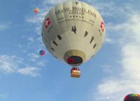 Die französischen Alpen von oben