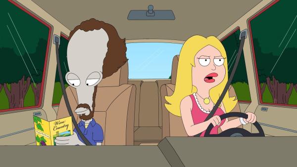 Bild 1 von 8: Roger (l.); Francine Smith (r.)