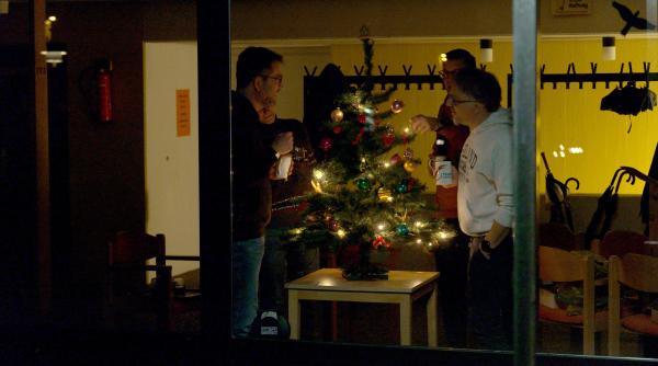 Bild 1 von 4: Die ersten Bäume sind bereits geschmückt.