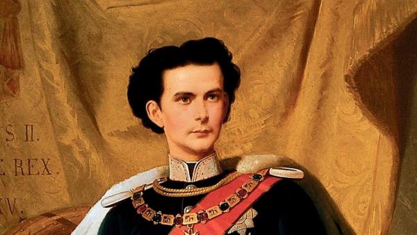 Bild 1 von 2: Mit dem Bau erfüllt sich König Ludwig II. einen Traum. Schloss Neuschwanstein soll seiner Vision einer mittelalterlichen Ritterburg entsprechen.