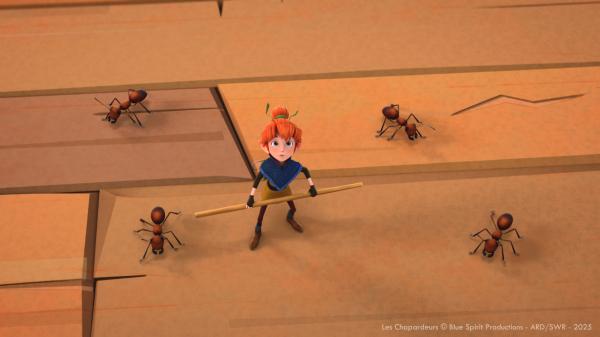 Bild 1 von 3: So hat Arrietty sich das nicht vorgestellt: Die Ameisen krabbeln kreuz und quer durchs Zimmer.