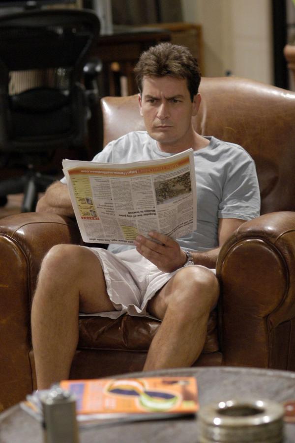 Bild 1 von 18: Charlie (Charlie Sheen) kann nicht verstehen, dass Berta gegangen ist ...