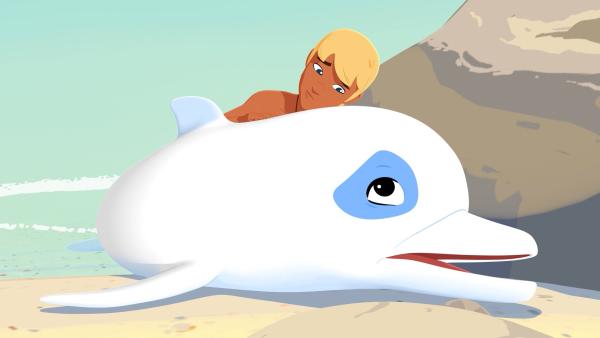 Bild 1 von 5: Yann (o.) ist glücklich, dass er seinen Freund Zoom (u.) gefunden hat. Doch schnell stellt sich heraus, dass Zoom verletzt ist. Ihm muss schnell geholfen werden.