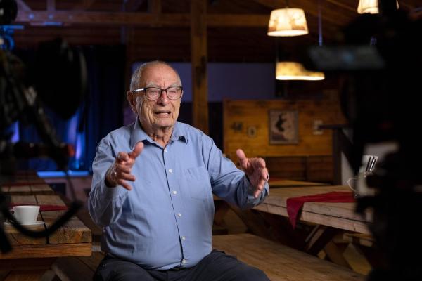 Bild 1 von 26: Im Bild: Gu¨nter Tolar im Interview, Prateralm.