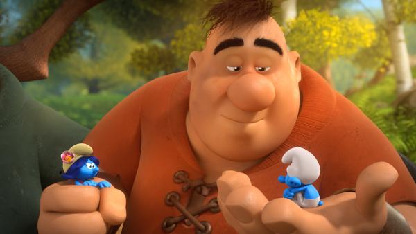 Bild 1 von 1: Blüte und Schüchti wurden von Großmaul gefangen, weil Schüchti zu angeberisch war und nicht aufgepasst hat.