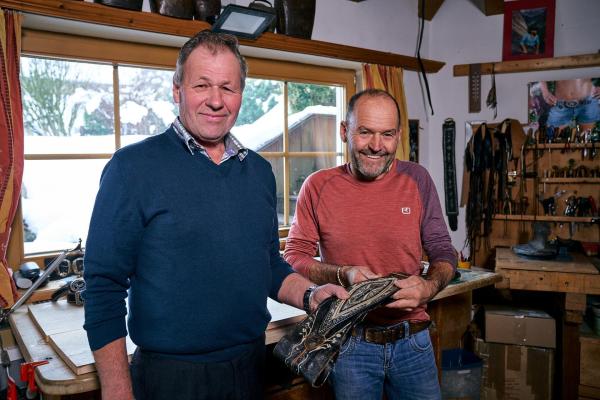 Bild 1 von 19: Im Bild: Hans Hausberger, Georg Leitner.