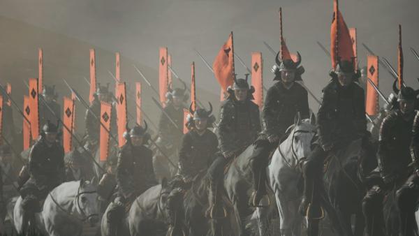 Bild 1 von 2: Die Schlacht bei Nagashino im Jahr 1575 markiert den Beginn der modernen Kriegsführung in Japan und gilt als Wendepunkt im Sengoku-Zeitalter.