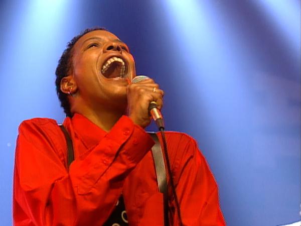 Bild 1 von 1: Konzert von Marla Glen in der Münchner Alabamahalle. Erstausstrahlung am 22.11.1995.