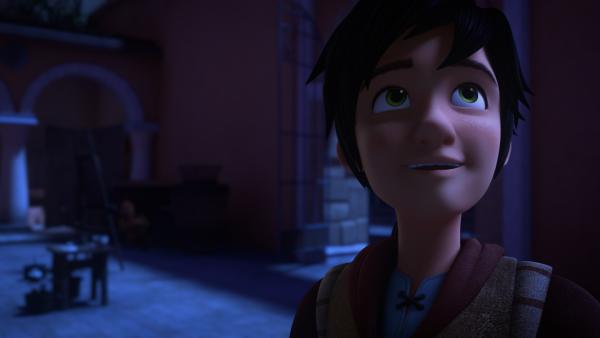 Bild 1 von 3: Leo hat einen Idee.