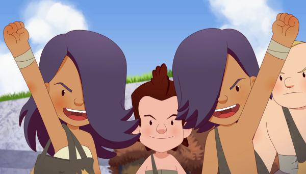 Bild 1 von 4: Die Bären greifen das Dorf an, um sich ihren Anführerstab zurückzuholen.