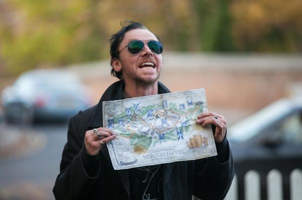 Bild 1 von 6: Gary King (Simon Pegg) fasst einen Plan: Zusammen mit seinen alten Freunden aus der Schulzeit will er endlich die \