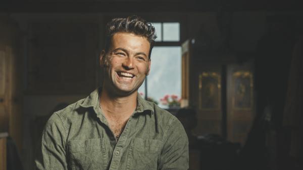 Bild 1 von 21: Bergbauer Silvio Rainer-Pranter während ServusTVs \